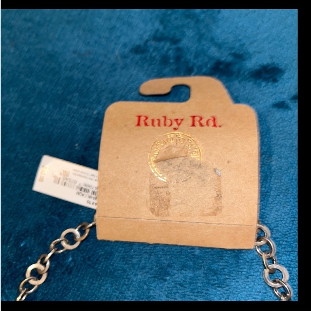 NWT NEW Ruby Rd. Boho Multi-Strand Statement Necklace | Turquoise & Citrine - Picture 7 of 7